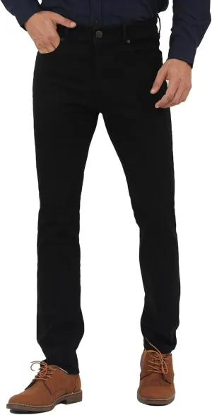 APUOR Slim Fit Jeans for Men Straight Fit Stretch Skinny Jeans Soft Comfy Denim Pants