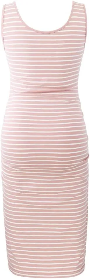 BBHoping Women's Maternity Sleeveless Dresses Maternity Tank Dress Mama Baby Shower Pregnancy Dress
