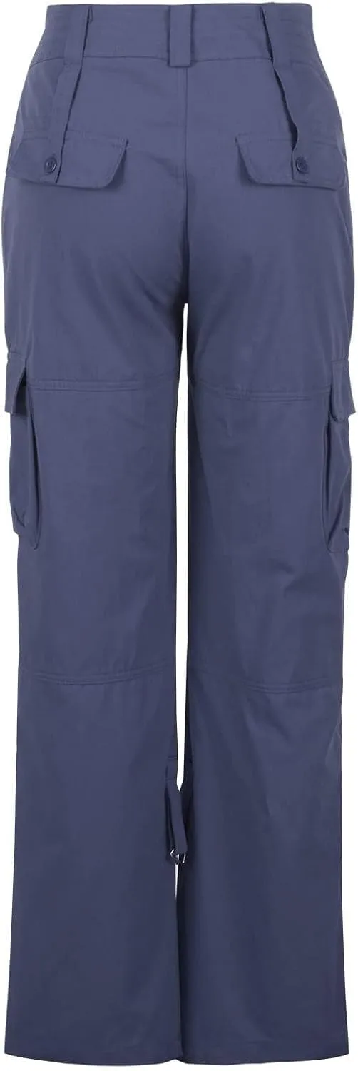 Bengbobar Cargo Pants Women Wide Leg Trousers Women Y2k Fashion Pants Straight Casual Pants Tactical Trousers with Pockets