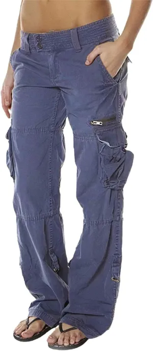 Bengbobar Cargo Pants Women Wide Leg Trousers Women Y2k Fashion Pants Straight Casual Pants Tactical Trousers with Pockets
