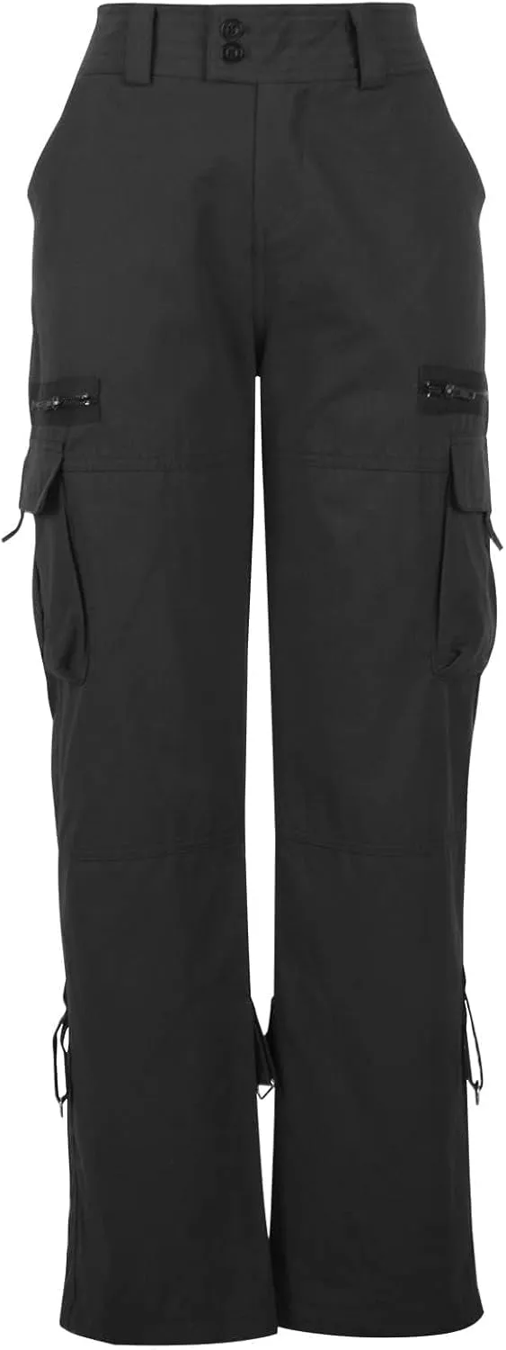 Bengbobar Cargo Pants Women Wide Leg Trousers Women Y2k Fashion Pants Straight Casual Pants Tactical Trousers with Pockets