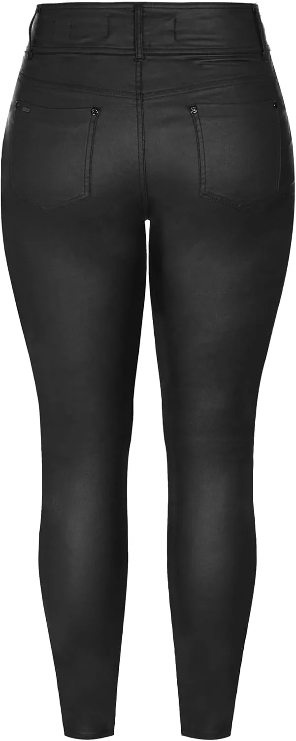 City Chic Women's Plus Size Jean - Skylar Short Skinny