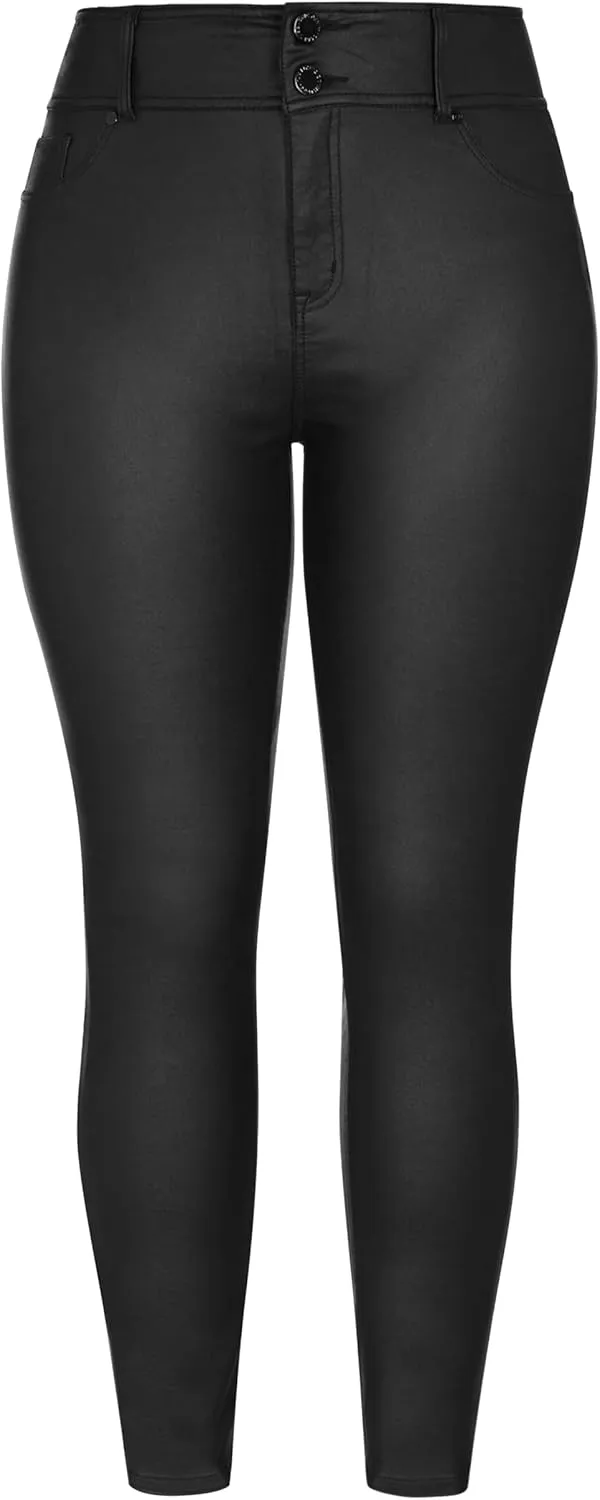 City Chic Women's Plus Size Jean - Skylar Short Skinny
