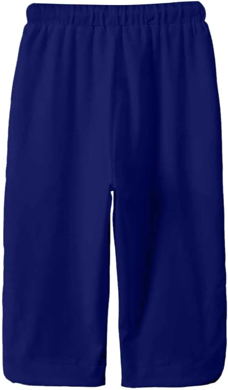 Girl's Capri Yoga Pants High Waist Kids Athletic Stretch Knee Length Leggings Summer Workout Sweatpants with Pockets