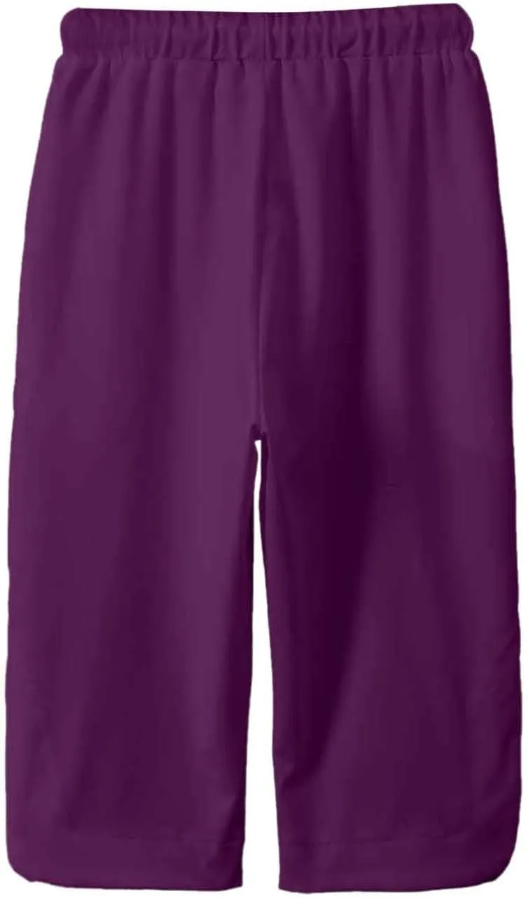 Girl's Capri Yoga Pants High Waist Kids Athletic Stretch Knee Length Leggings Summer Workout Sweatpants with Pockets