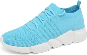GSLMOLN Mens Womens Fashion Sneakers Unisex Slip on Ultra-Sock Knit Soft Sole Breathable Lightweight Casual Walking Shoes