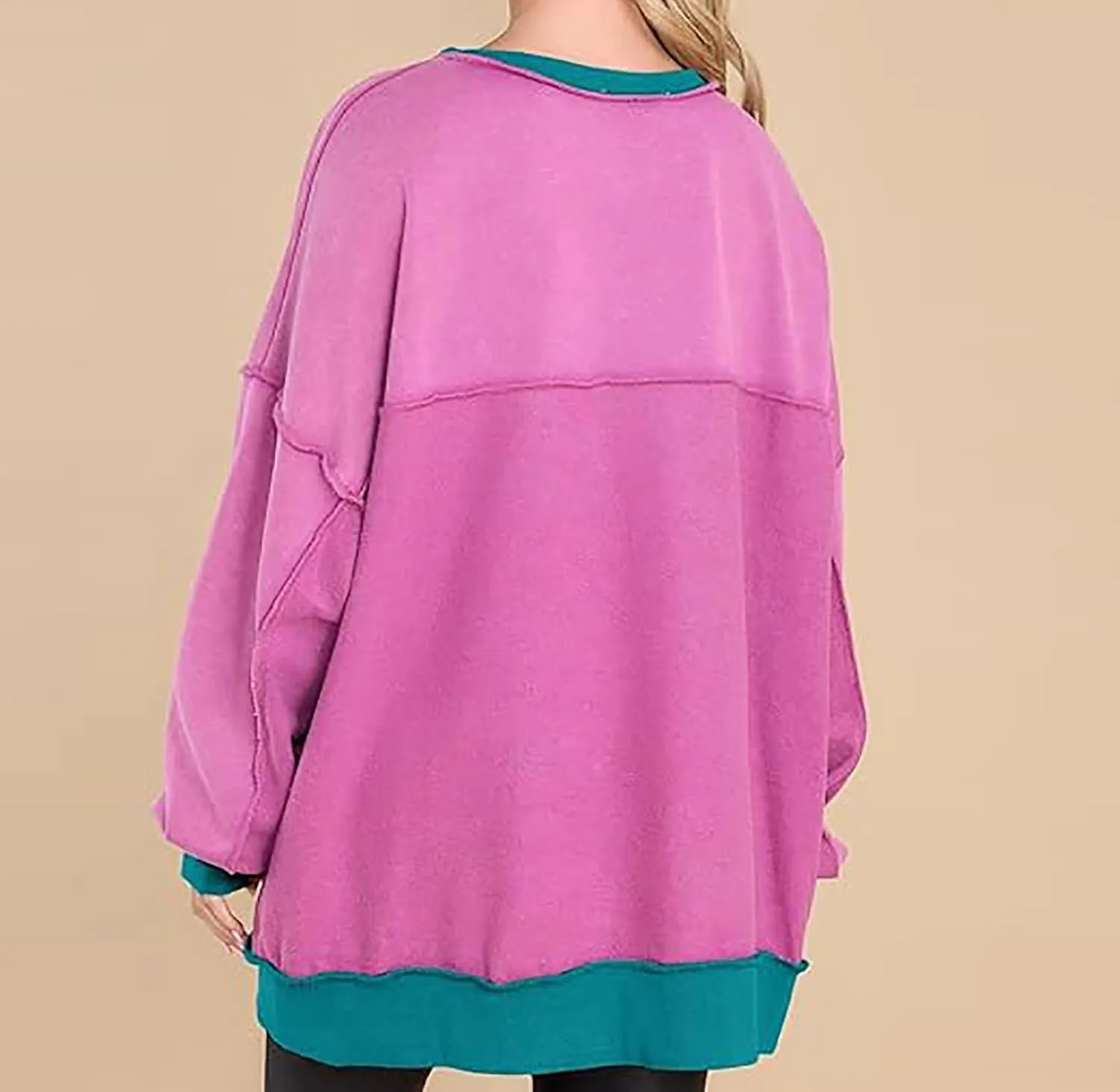 Hoodies for Women 2024 Fashion Fall Winter V Neck Button Down Long Sleeve Sweatshirt Casual Tops Going Out Clothes