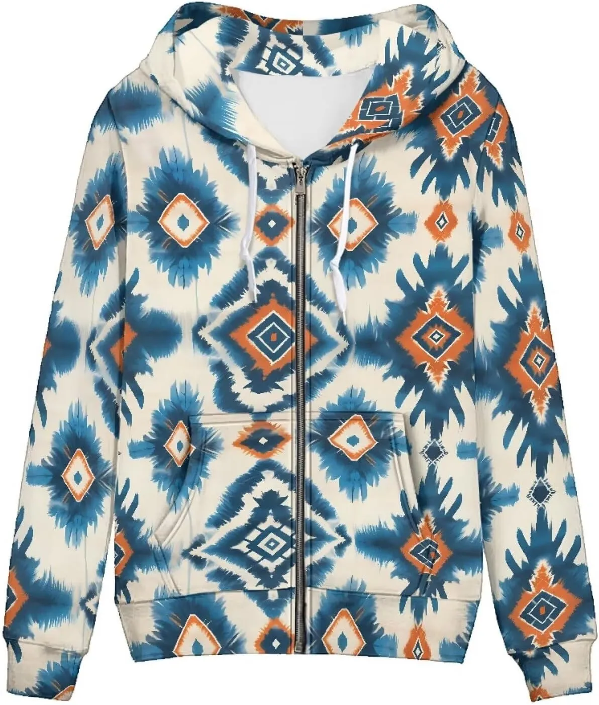 Irisjudy Chinese Loong Women Zip Up Hoodie Purple Skull Fall Outfits Pullover Hooded Hawaii Palm Tree Sweatshirt Running Coat