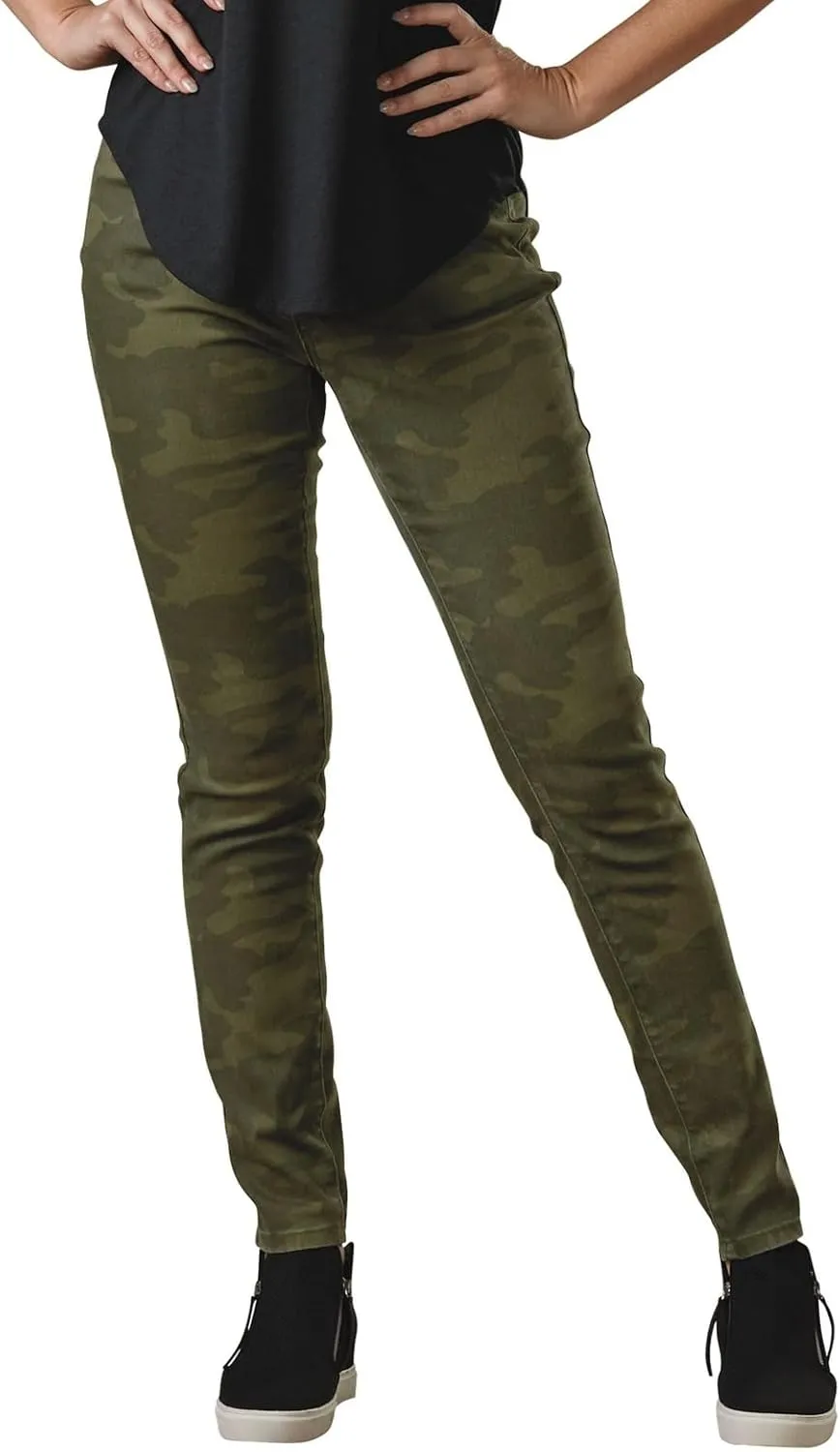 K. Jordan Womens Highrise Colored Stretch Skinny Jeans