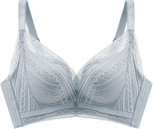 Lace Bras for Women Sexy No Underwire Push Up Bralettes Wireless Everyday Bra Comfortable Breathable Underwear 2025