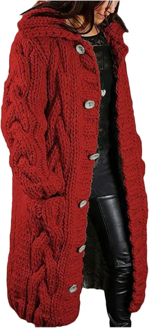 LCMTWX Plus Size Sweater for Women Button Long Pullover Women Tops Turtleneck Sweater Slim Fitting Knitwear Tops Round Neck