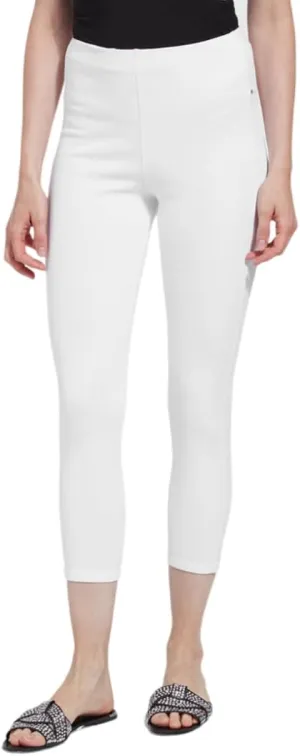 Lyssé Women's Denim Toothpick Crop Legging