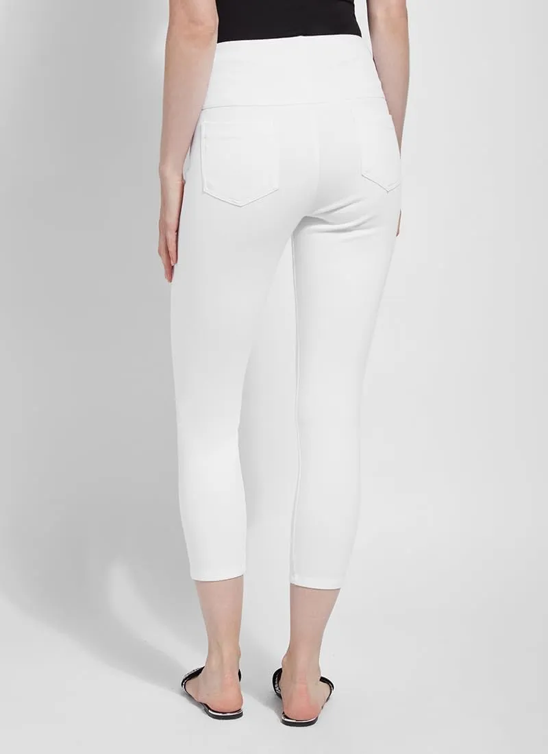 Lyssé Women's Denim Toothpick Crop Legging
