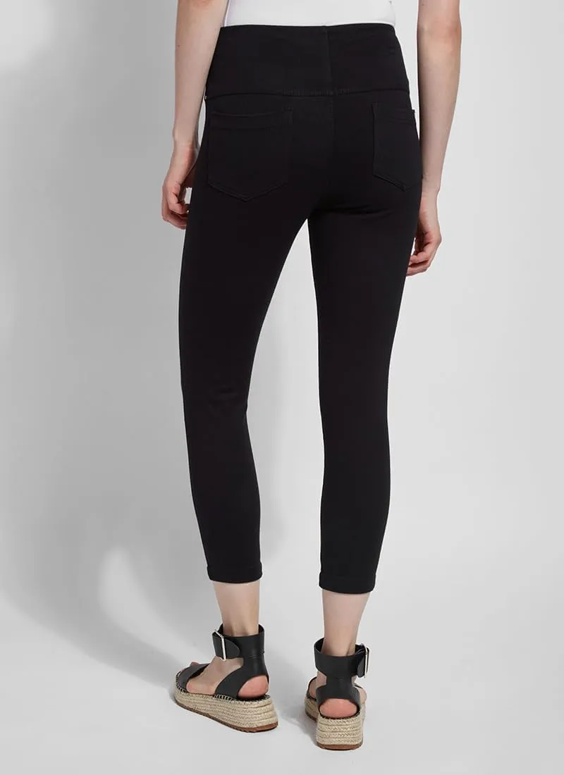 Lyssé Women's Denim Toothpick Crop Legging