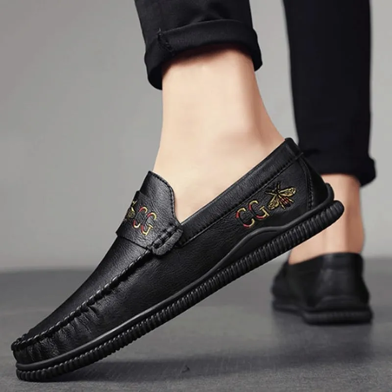 Men's Quick-Dry Boat Loafers with Drainage Ports, Saltwater-Resistant Stitching for Sailing & Beach Vacations