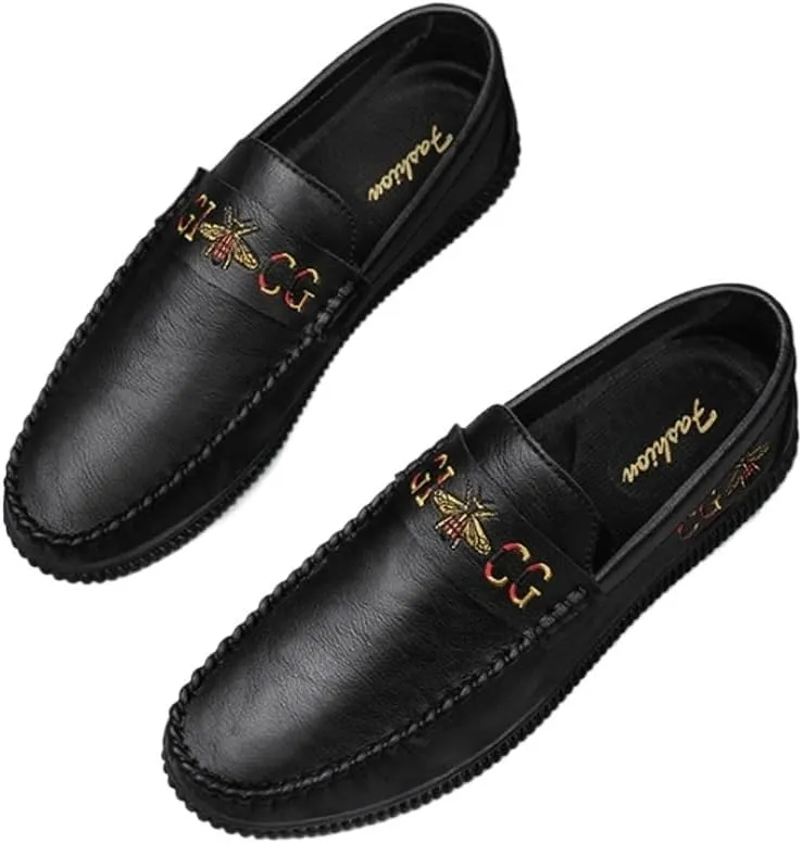 Men's Quick-Dry Boat Loafers with Drainage Ports, Saltwater-Resistant Stitching for Sailing & Beach Vacations