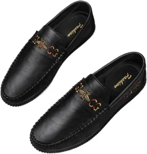 Men's Quick-Dry Boat Loafers with Drainage Ports, Saltwater-Resistant Stitching for Sailing & Beach Vacations