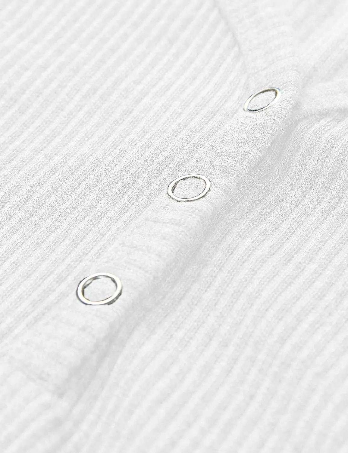 MEROKEETY Women's Summer Short Sleeve V Neck T Shirts Casual Ribbed Button Henley Knit Tops Blouse
