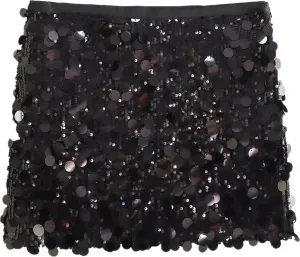 Mini Pleated Skirts for Women, Y2K High Waist Stretchy Tennis Skater A-Line Short Skirt with Shorts Underneath. Black