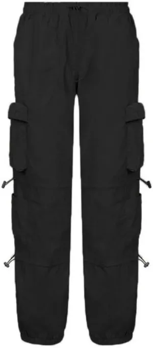 Multi-Pocket Straight Leg Y2k Retro Streetwear Pants Trendy Cargo Pants Drawstring Pants
