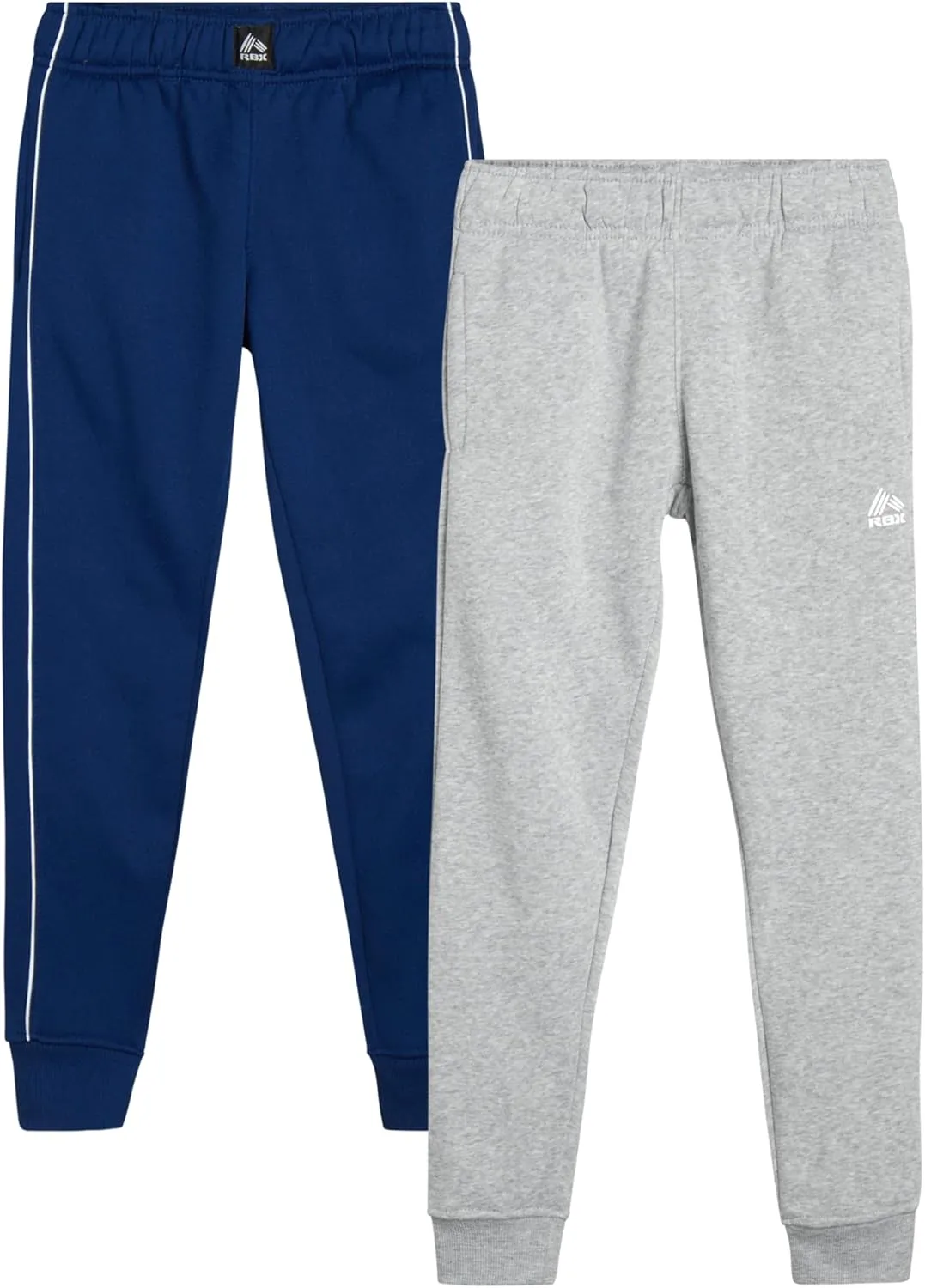 RBX Girls' Sweatpants - 2 Pack Active Fleece Joggers (Size: 4-16)