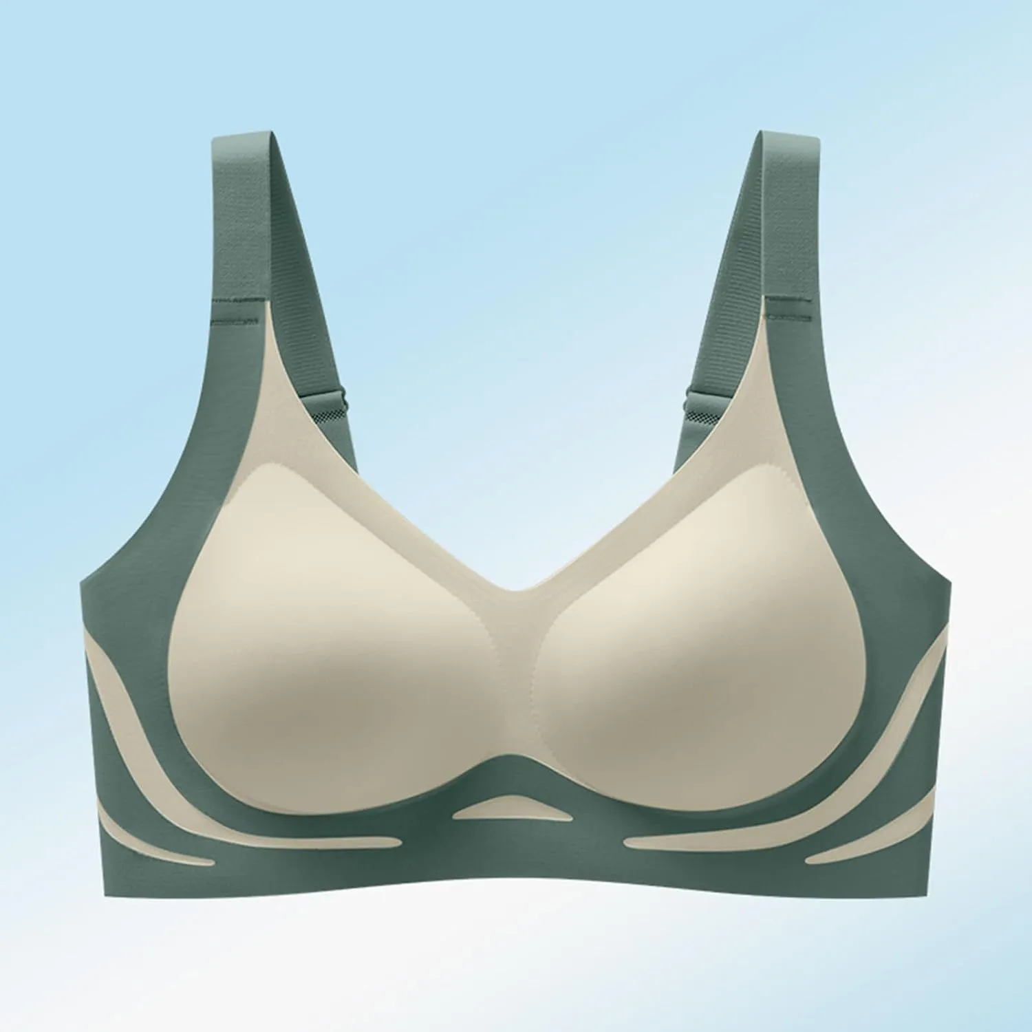 Seamless Bras for Women No Underwire Soft Support Bralettes Wirefree Everyday Sleep Bra Comfort Breathable Underwear