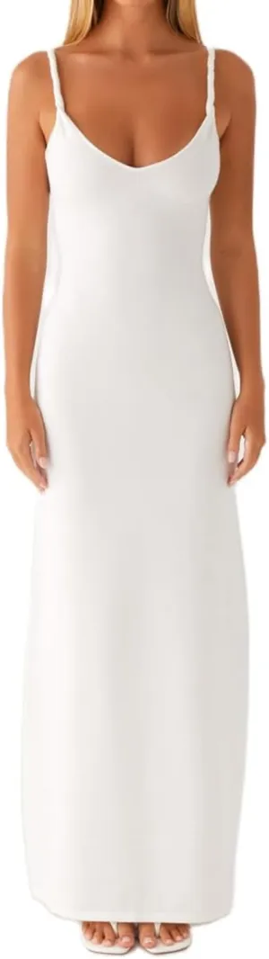 SOLILOQUY Women Y2K Maxi Dress Elegant Evening Party Dress Sleeveless Backless Long Cocktail Party Bodycon Maxi Dress Wedding