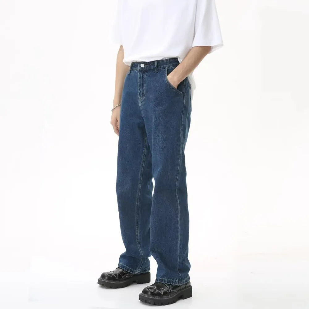 Straight Leg Jeans Trendy Cargo Jeans Baggy Jeans Vintage Jeans Loose Fit Jeans Retro Streetwear Pants