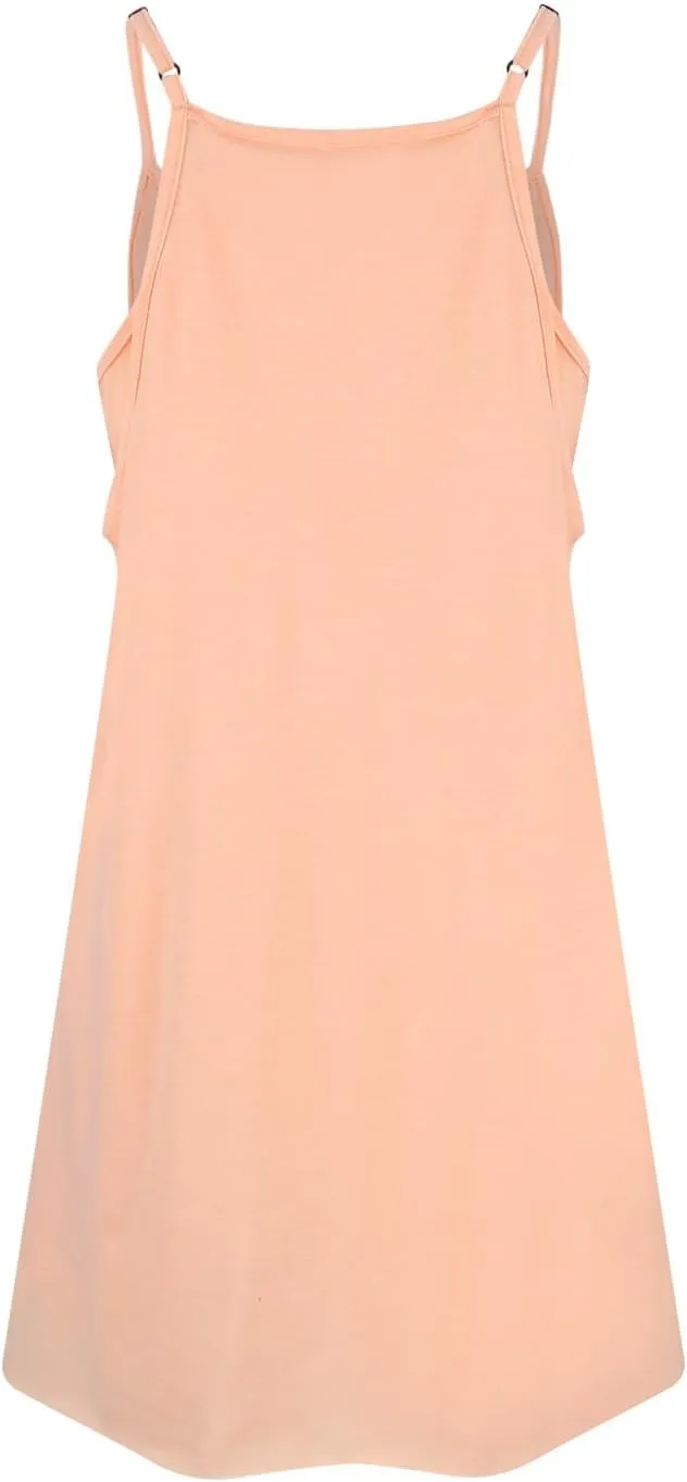 Tennis Summer Dress for Women Casual Sleeveless Spaghetti Strap with Pockets Sundress Workout Mini Tennis Athletic Golf Dress