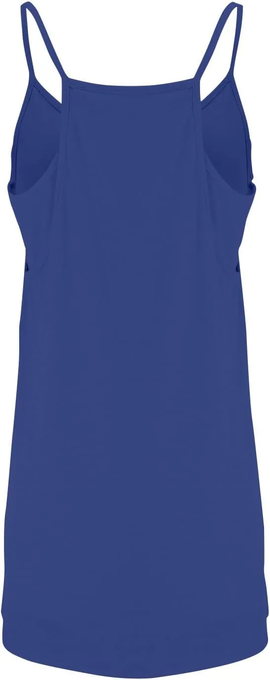 Tennis Summer Dress for Women Casual Sleeveless Spaghetti Strap with Pockets Sundress Workout Mini Tennis Athletic Golf Dress