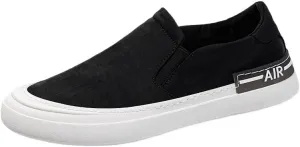 Versatile Men's Slip-On Canvas Loafers - Transition from Day to Night, Soft Insole for Extended Standing Comfort