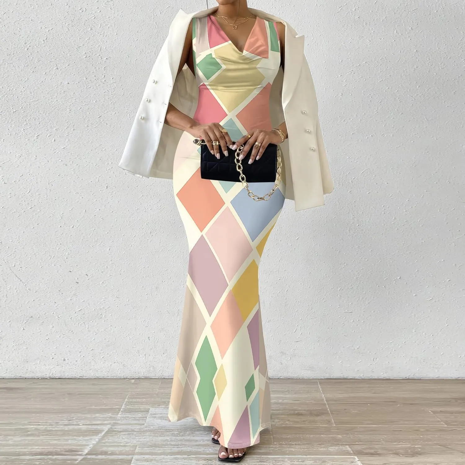 Women Summer Fashion Sexy Dress Casual Sleeveless Bodycon Sundress Elegant Pencil Curve Party Evening Dresses