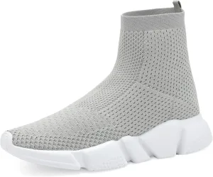 Women's Slip On Socks Sneakers Walking Shoes Running Tennis Athletic Gym Workout Non Slip Athletic Fashion Sneakers