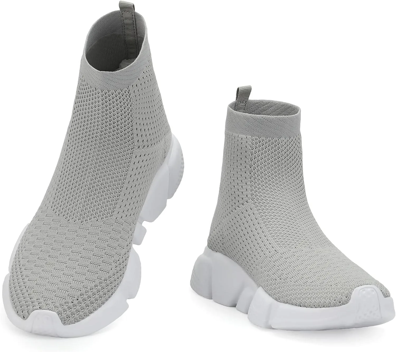 Women's Slip On Socks Sneakers Walking Shoes Running Tennis Athletic Gym Workout Non Slip Athletic Fashion Sneakers