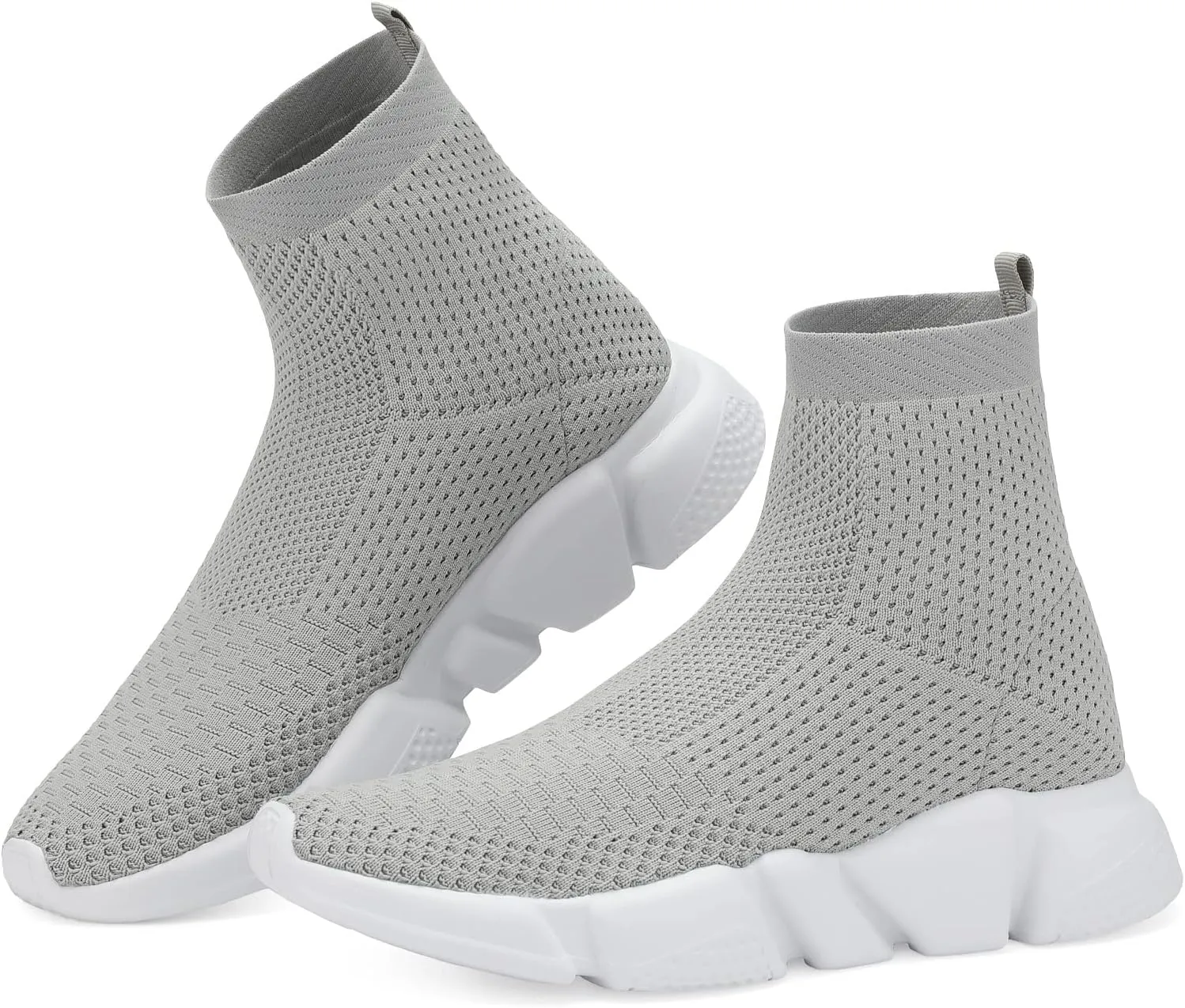 Women's Slip On Socks Sneakers Walking Shoes Running Tennis Athletic Gym Workout Non Slip Athletic Fashion Sneakers