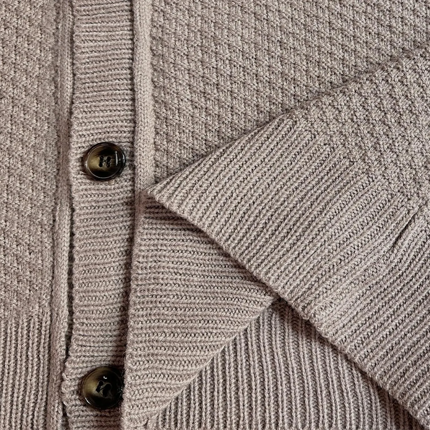 Wowcarbazole Womens Open Front Cardigan Sweaters Long Sleeve Button Down Knit Jackets Coat Cropped Cute Tops Fall Outerwear