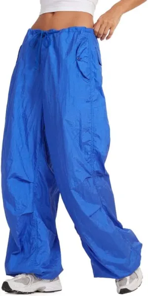 Y2K Harajuku Straight Wide Leg Cargo Pants Vintage Pockets Trousers Black Sweatpants Punk Baggy Pants 90s Girls